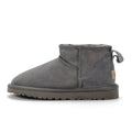 Szare botki CozyFeet z futerkiem