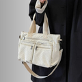 Torba Urban Cord Tote w kolorze białym