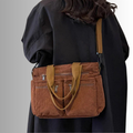 Torba Urban Cord Tote w kolorze brązowym