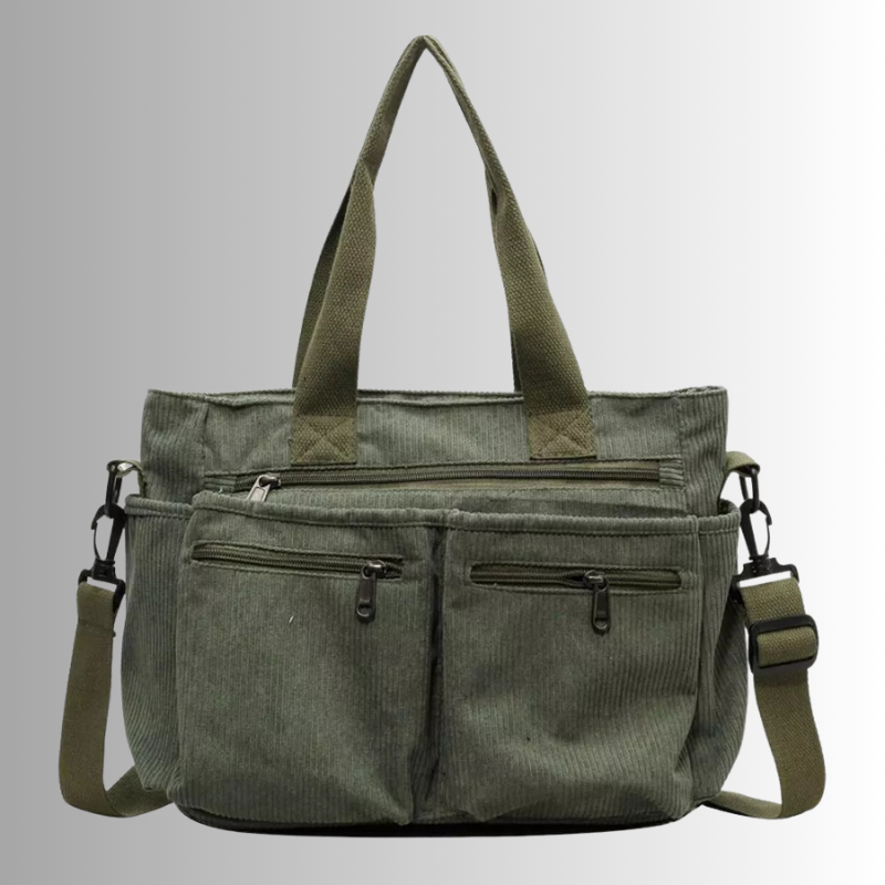 Torba Urban Cord Tote w kolorze zielonym