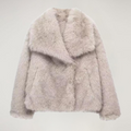 Płaszcz VelvetFur Luxe w kolorze beżowym