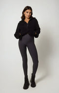Nordic Luxe legginsy damskie – szare