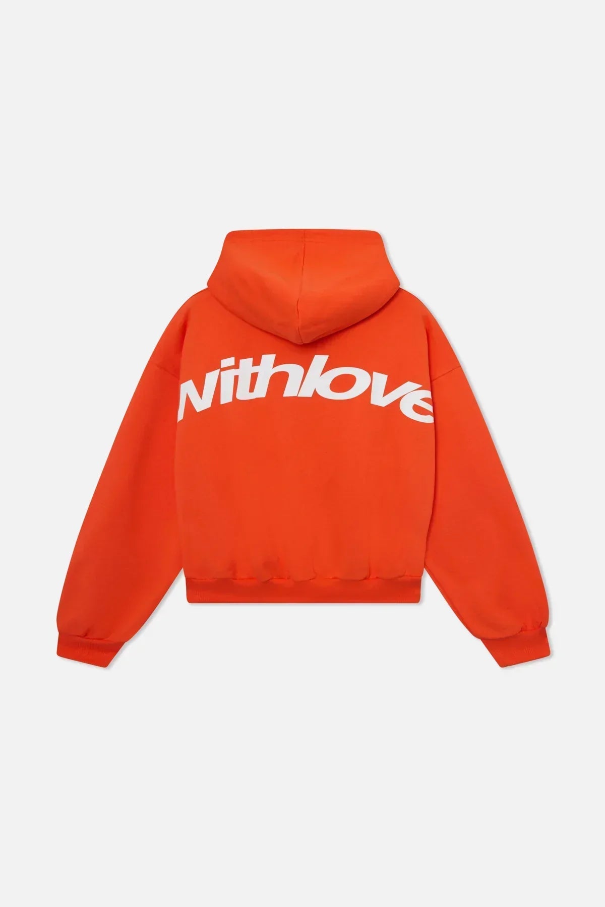 Pomarańczowa bluza Withlove tył