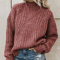 Sweter Mareva rdzawy