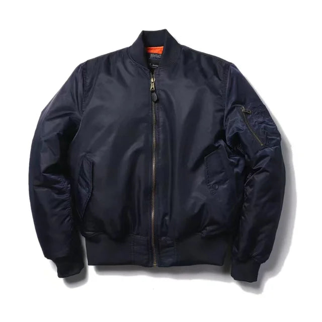 Kurtka bomber Lorayne MA-1 w kolorze granatowym