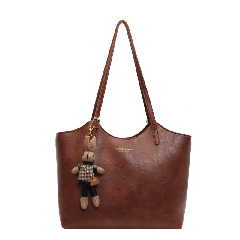 Rustic Edge torba w stylu vintage – bordowa