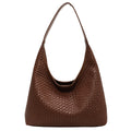 Livia Woven Tote shopperka z kosmetyczką – brązowa