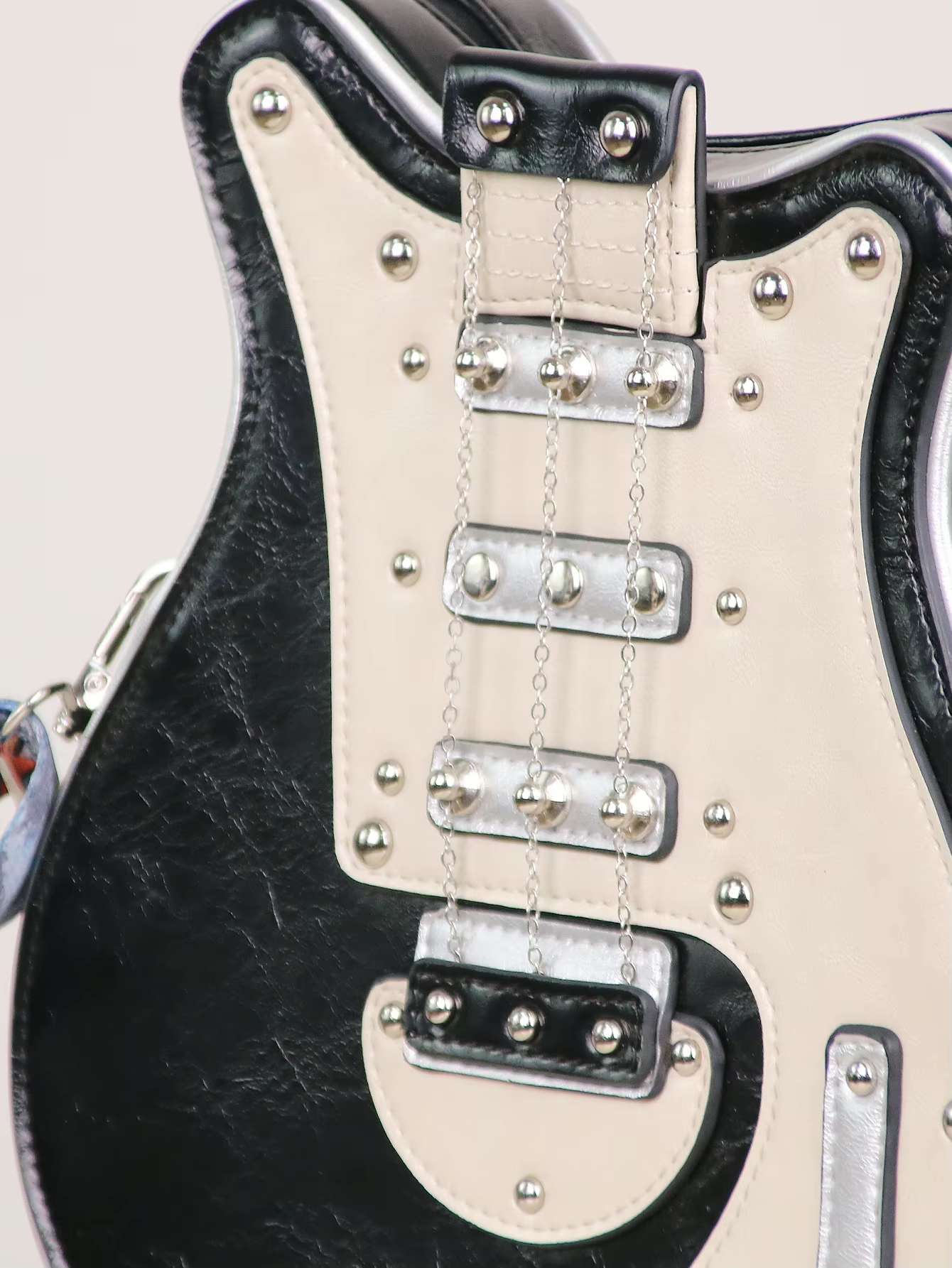 Torebka RebelMuse czarna / zwart – rockowa torebka gitara