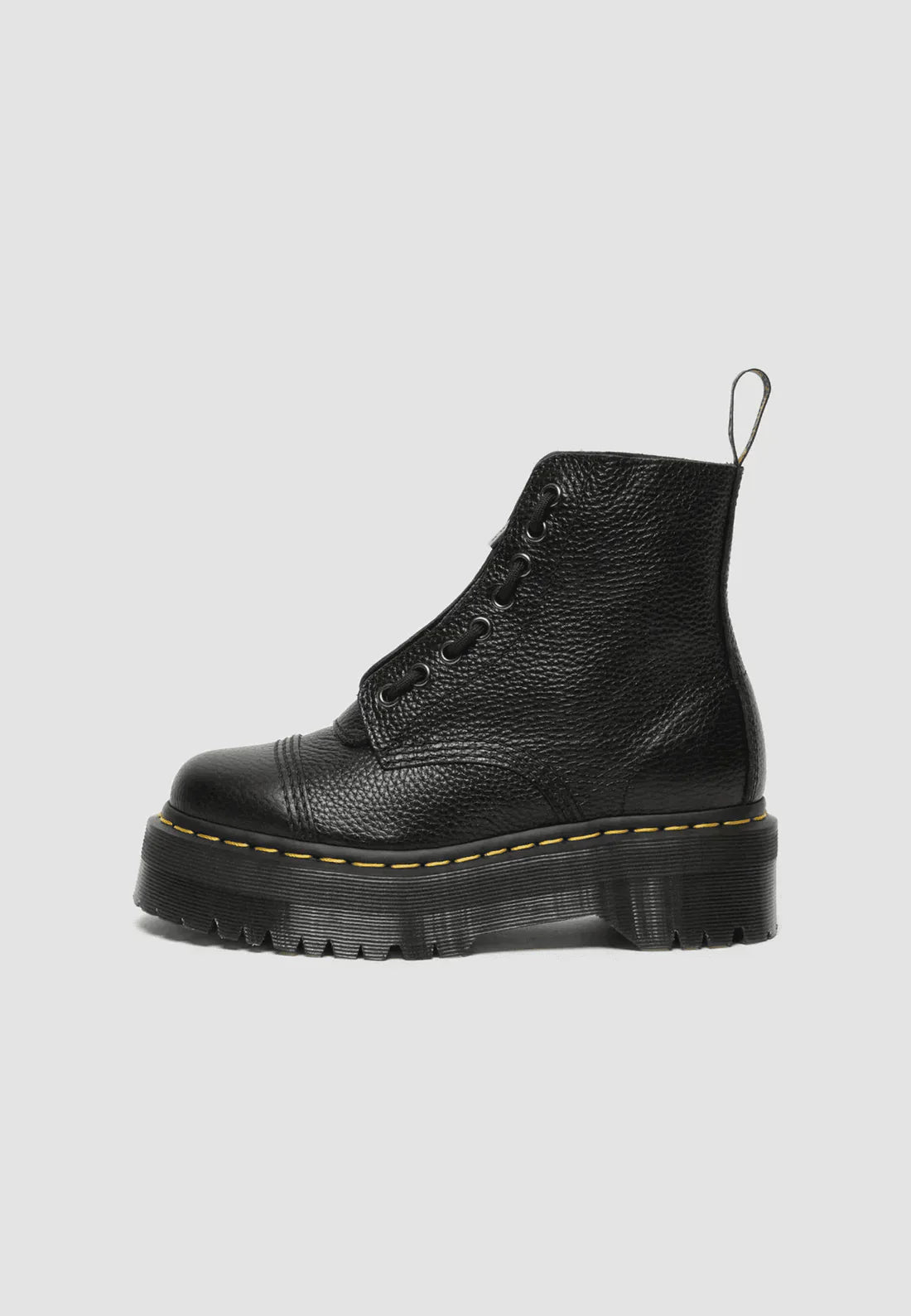 Rebel Stride botki na platformie – czarne