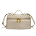 Pleciona torebka crossbody Tara w kolorze beżowym
