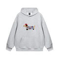 Bluza Wuffi Cozy szara z haftowanym jamnikiem