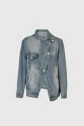 Averin – tył kurtki jeansowej oversize
