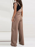 Komplet Amelisse w kolorze taupe